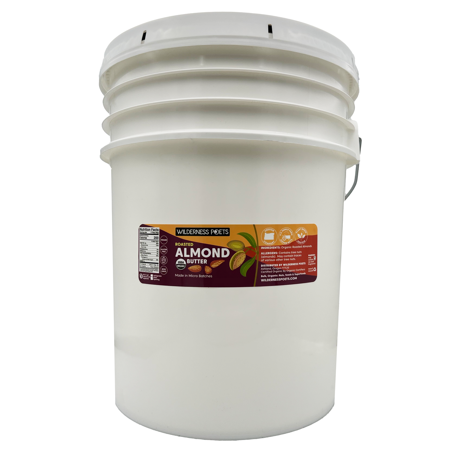 Almond Butter - Roasted, Organic