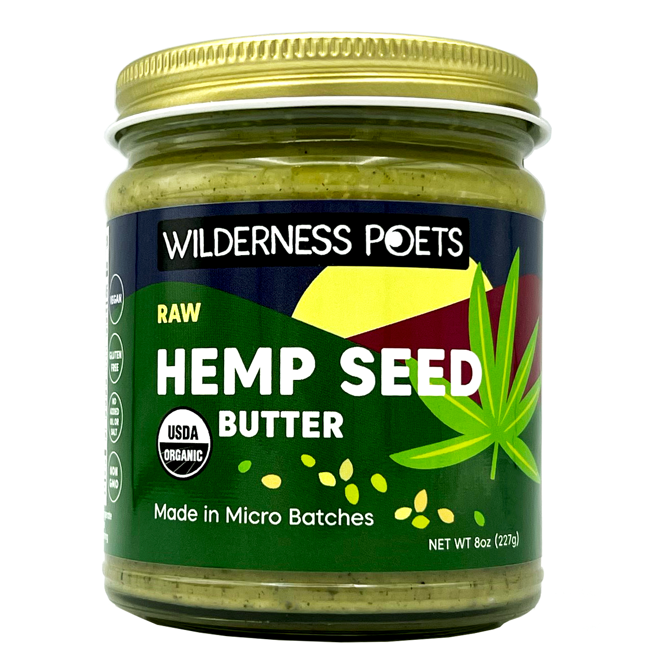 Hemp Seed Butter - Raw, Organic