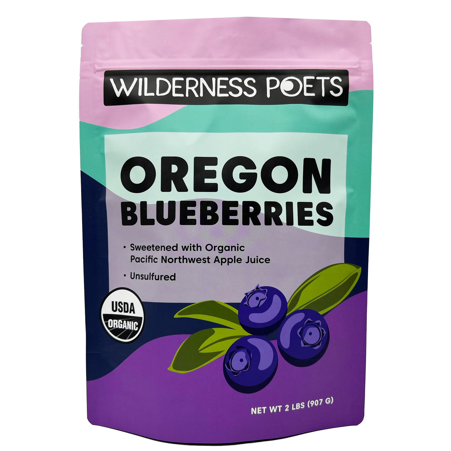 Blueberries - Oregon Grown, Dried, Organic