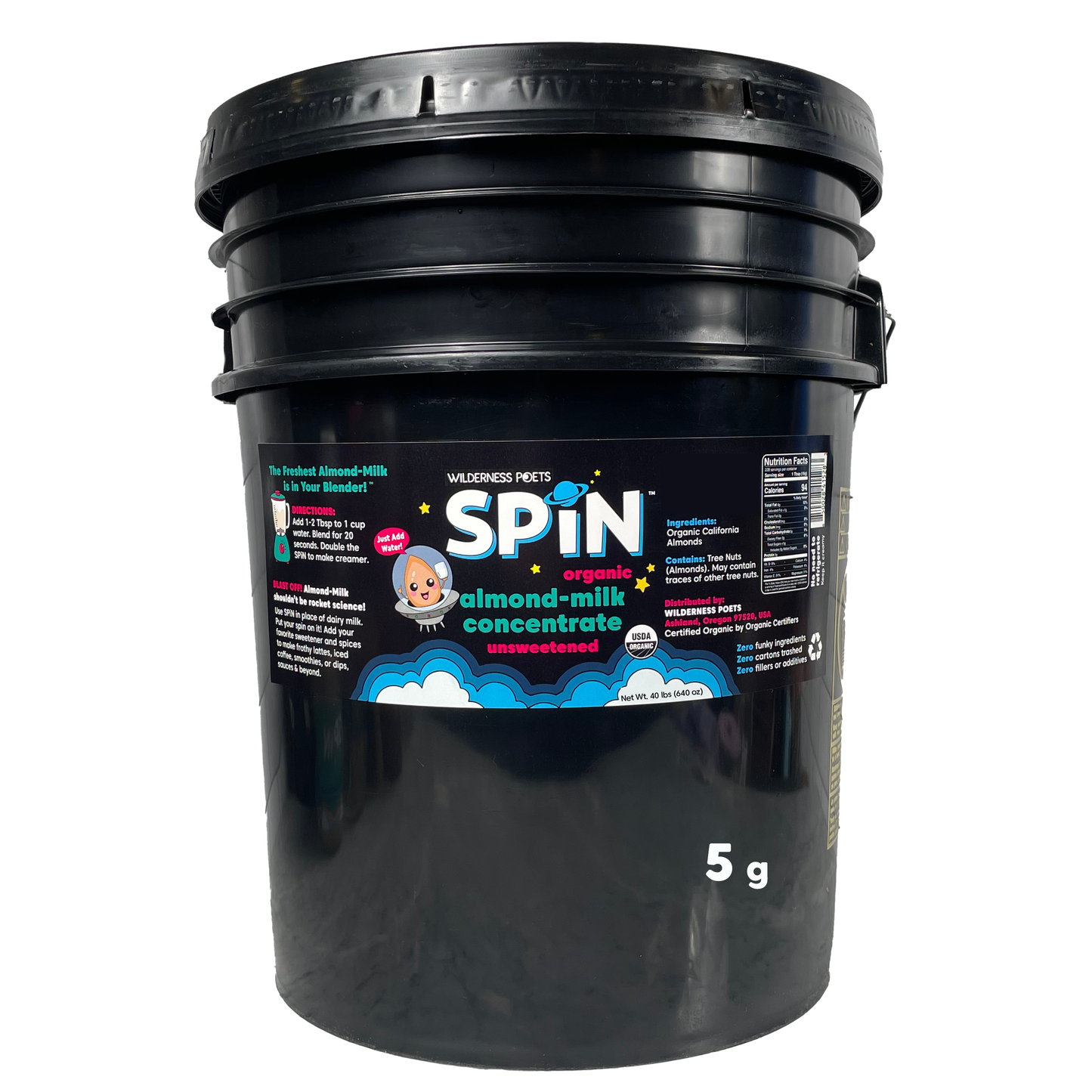 SPiN: Almond Milk - Unsweetened, Organic