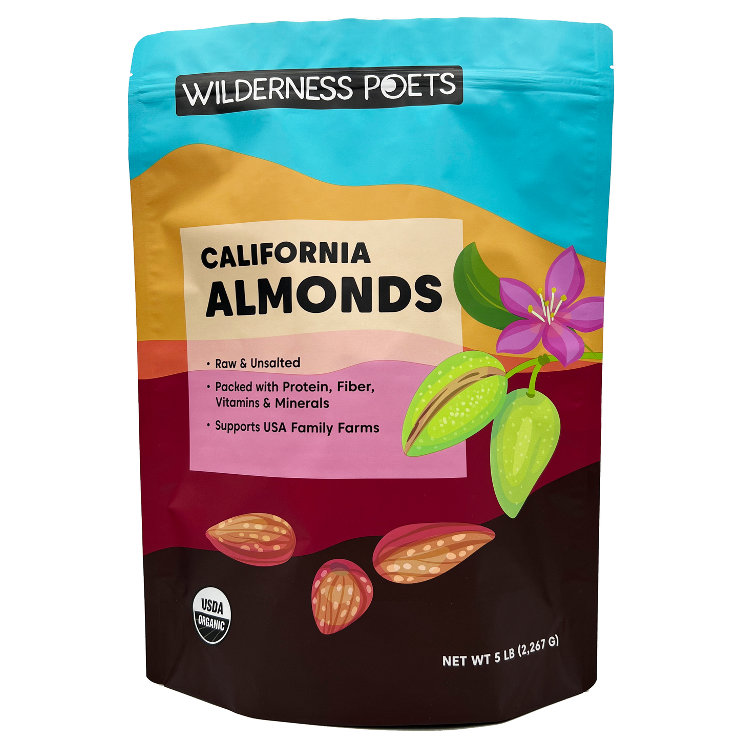Almonds - California Grown, Organic