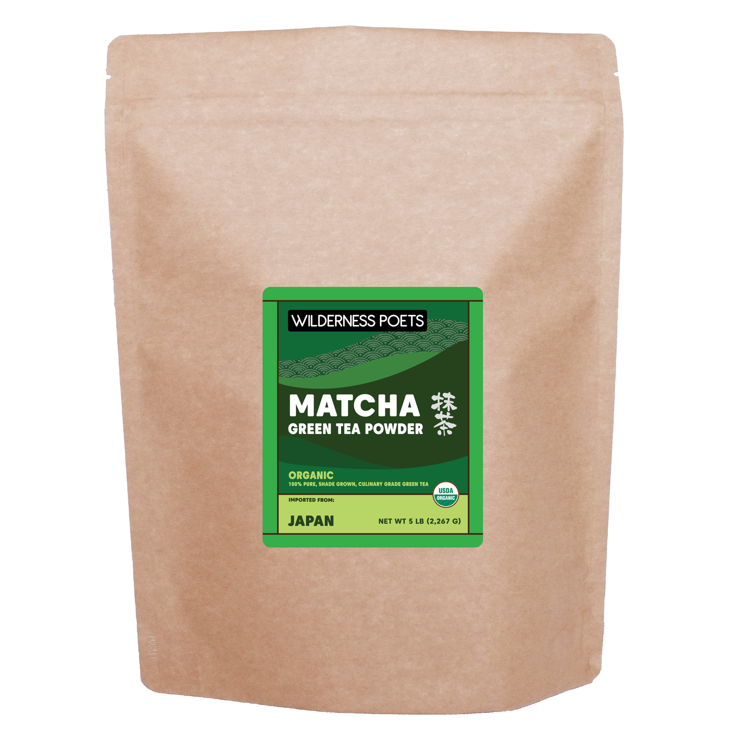 Matcha Green Tea Powder - Culinary Grade, Organic