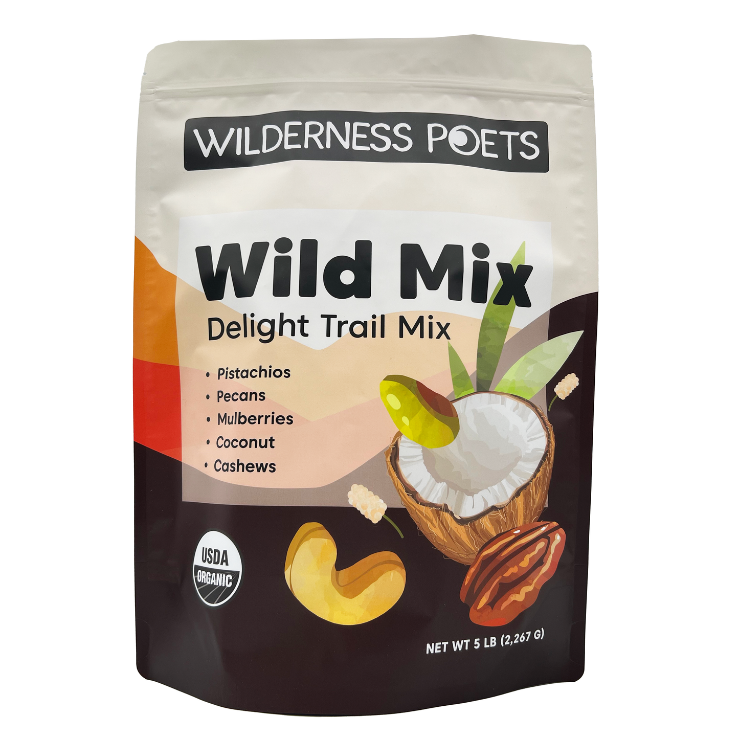 Delight Wild Mix - Organic (Nut, Berry, Coconut)