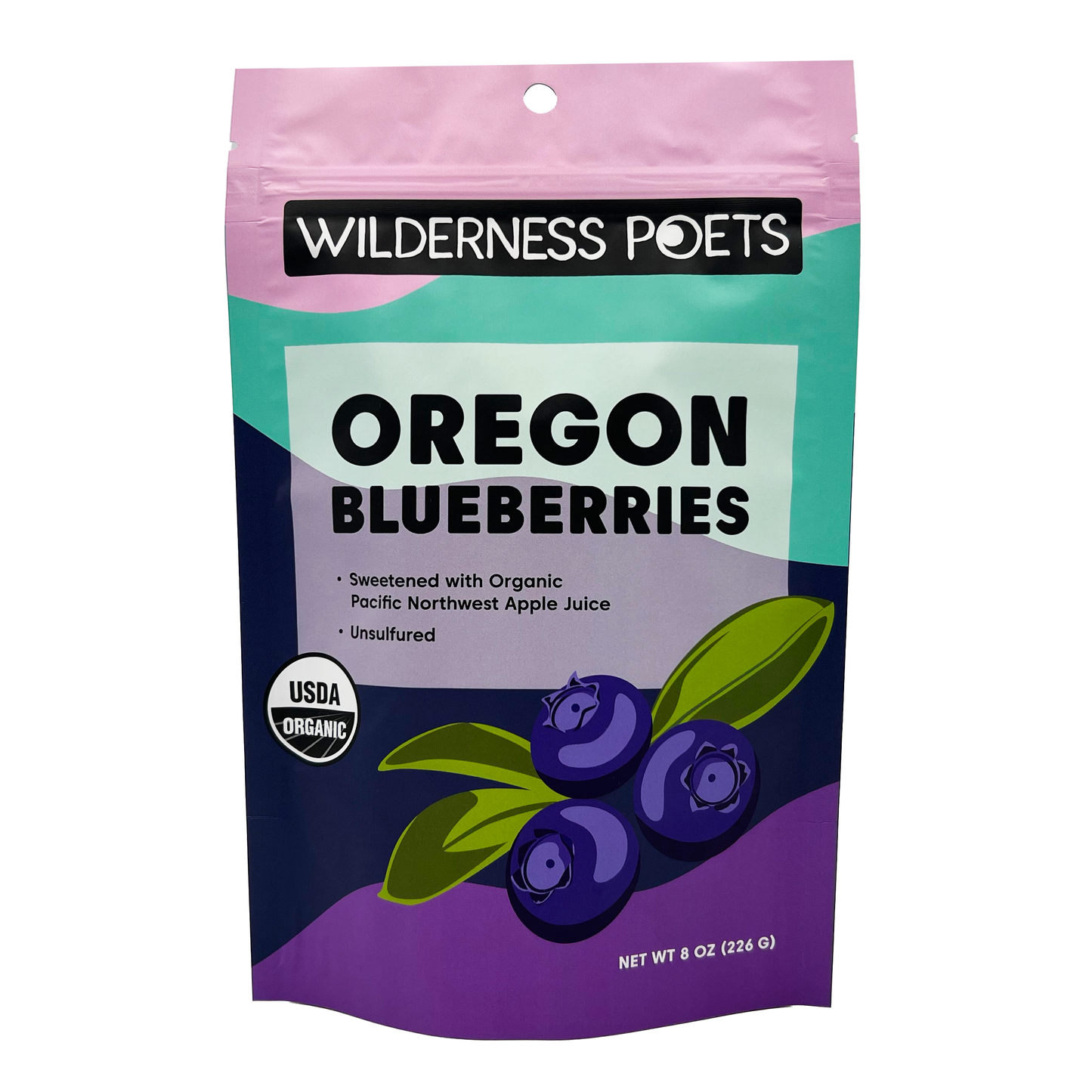 Blueberries - Oregon Grown, Dried, Organic