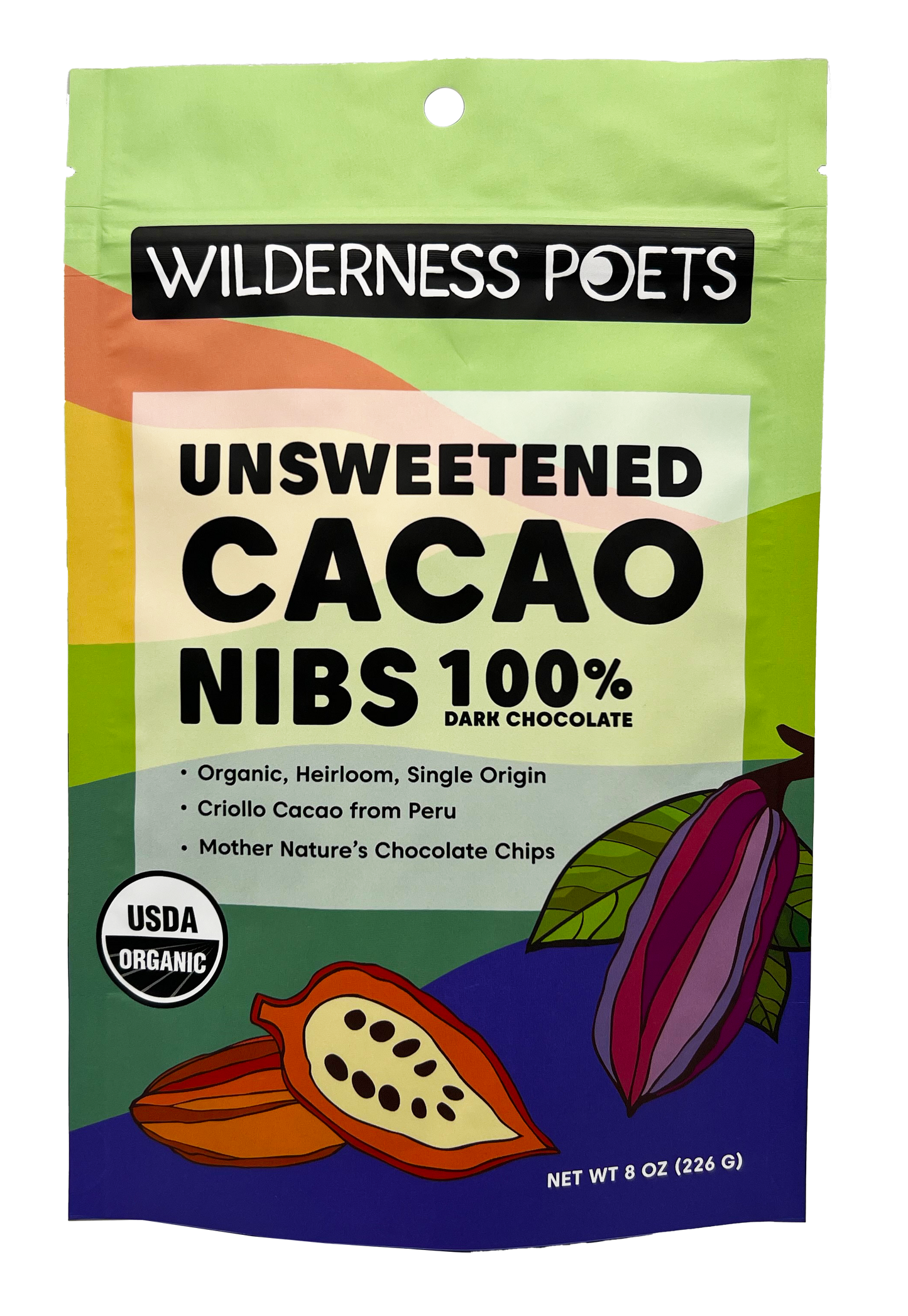 Cacao Nibs - Unsweetened, Organic