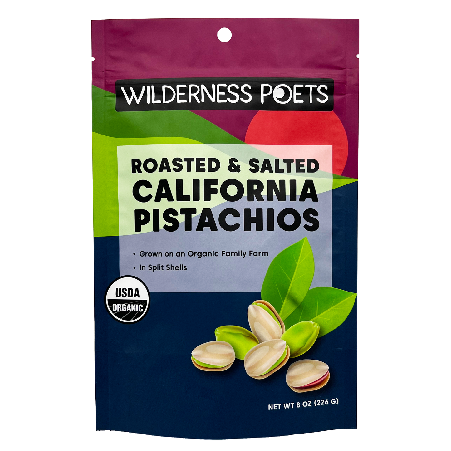 Pistachios - Roasted, Salted, Organic