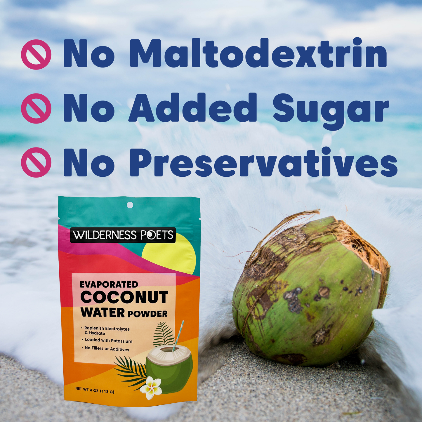 Coconut Water Powder - Evaporated