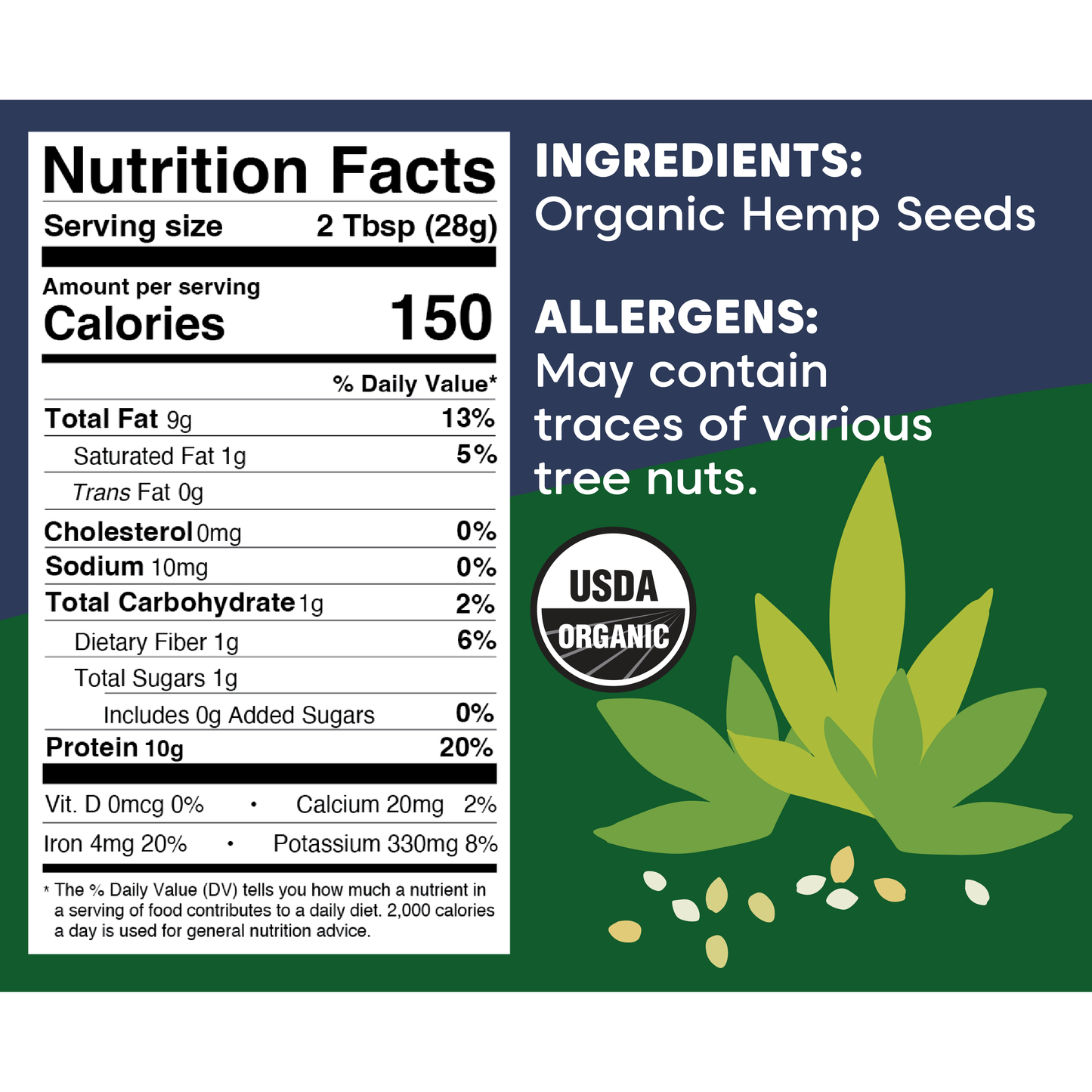 Hemp Seed Butter - Raw, Organic