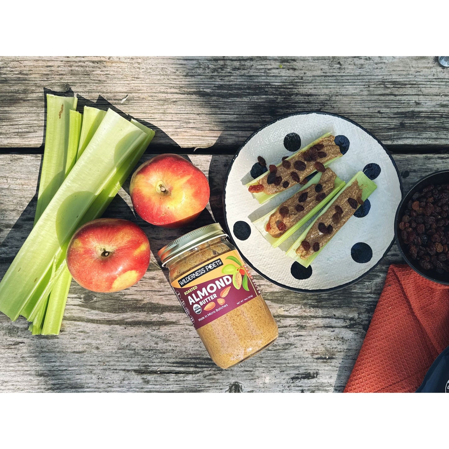 Almond Butter - Roasted, Organic