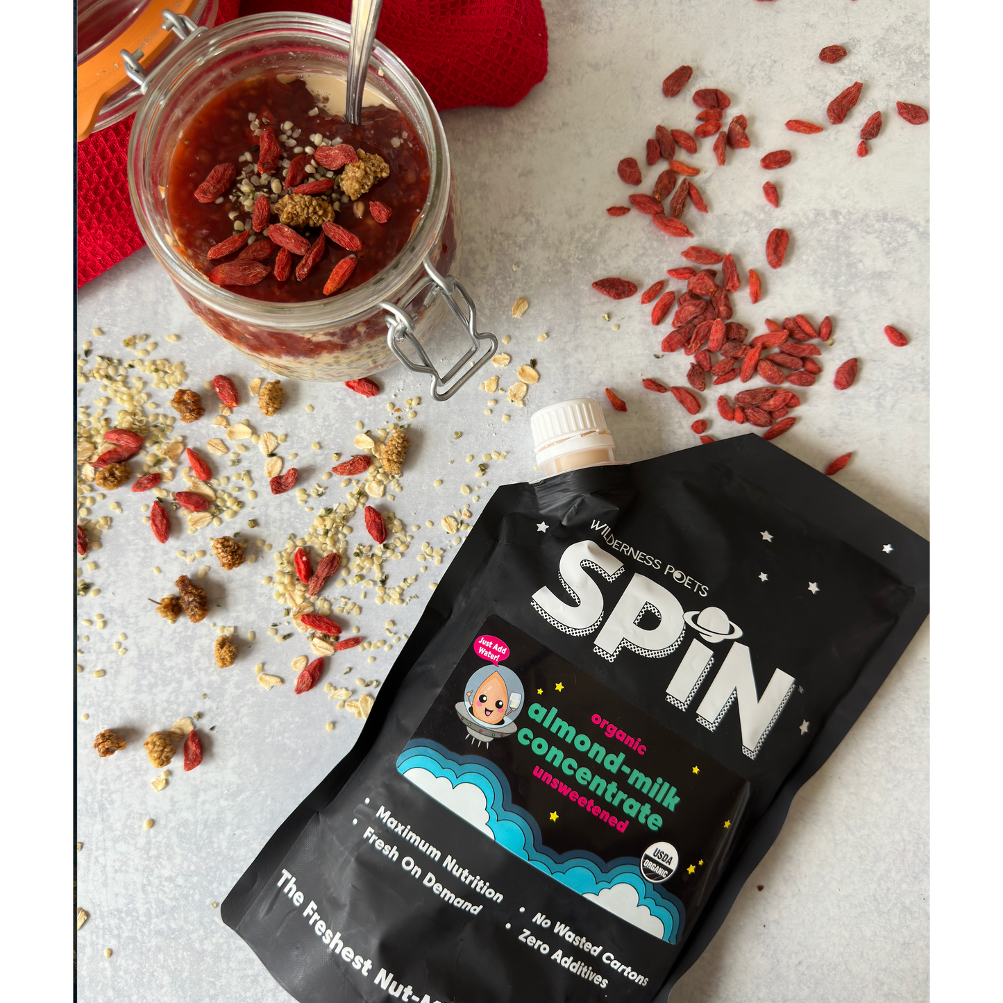 SPiN: Almond Milk - Unsweetened, Organic