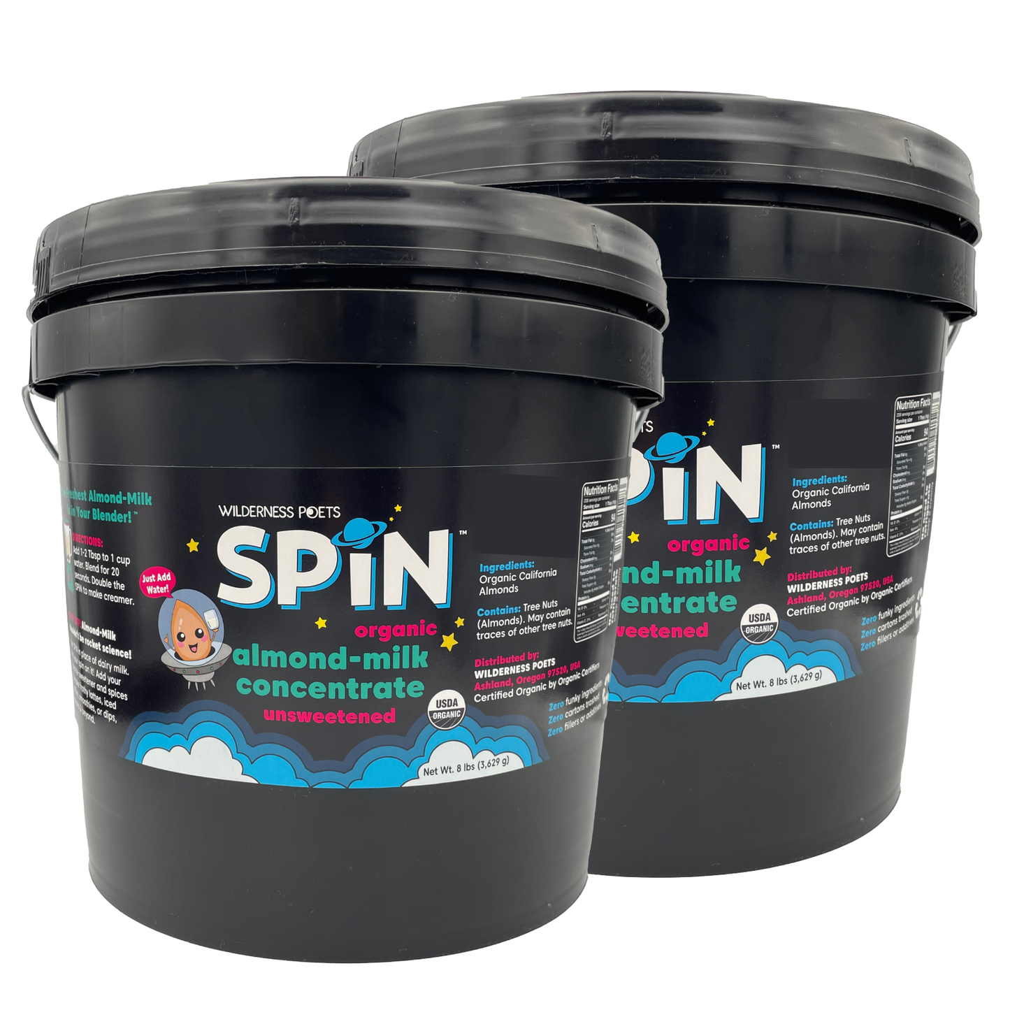SPiN: Almond Milk - Unsweetened, Organic