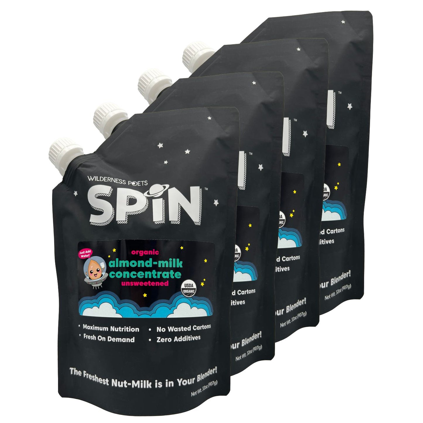 SPiN: Almond Milk - Unsweetened, Organic