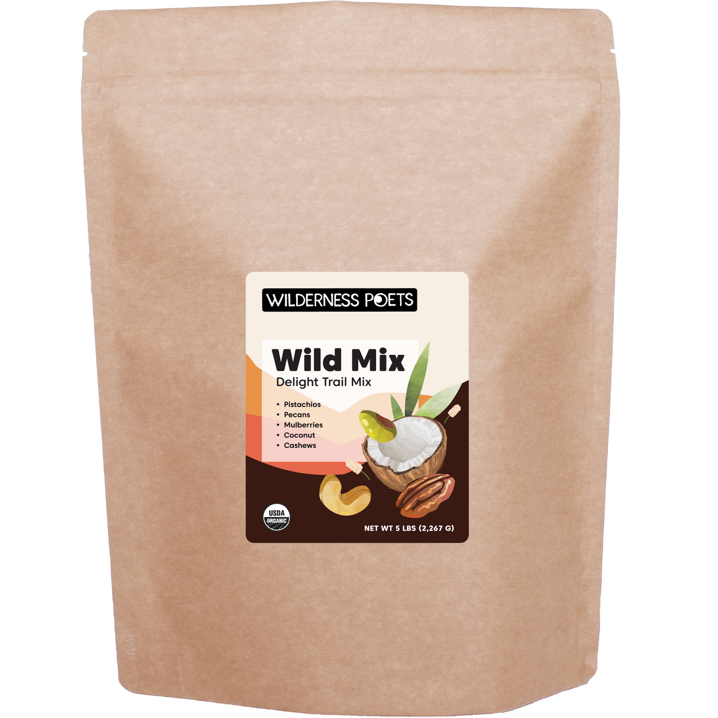 Delight Wild Mix - Organic (Nut, Berry, Coconut)