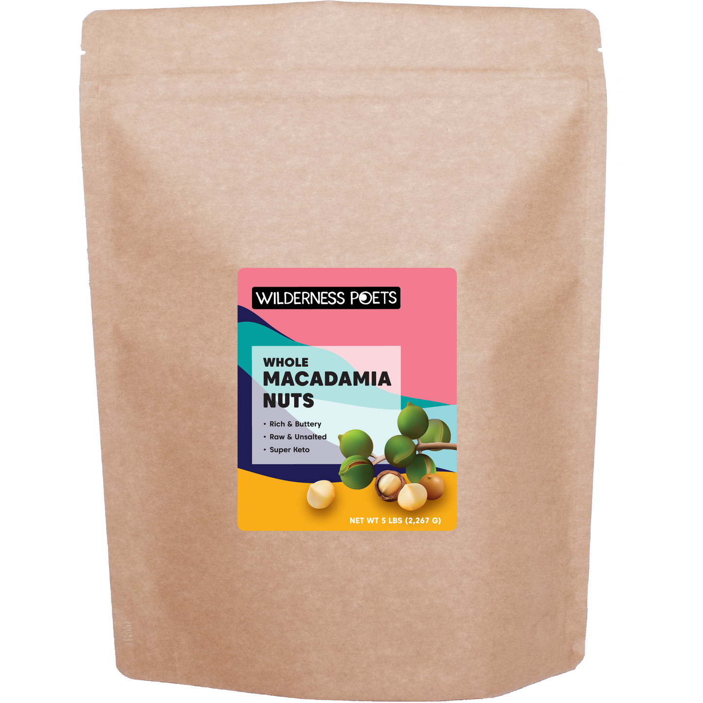 Macadamia Nuts - Whole, Raw