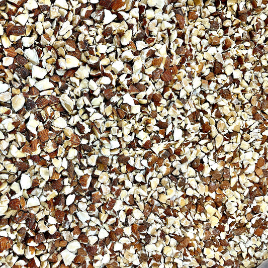 Almonds - Roasted and Diced, California Grown, Organic, "Almond Butter Stock"