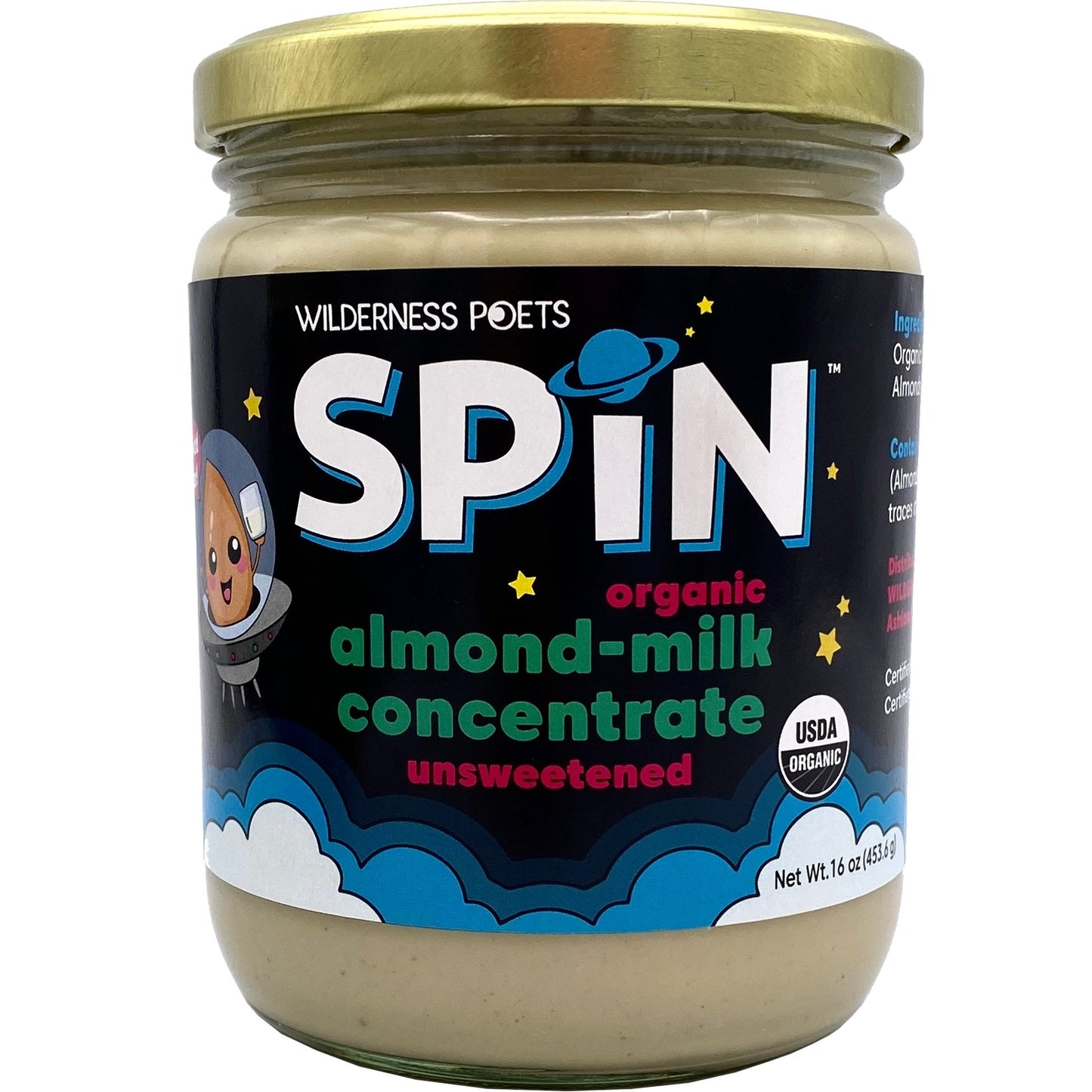 SPiN: Almond Milk - Unsweetened, Organic