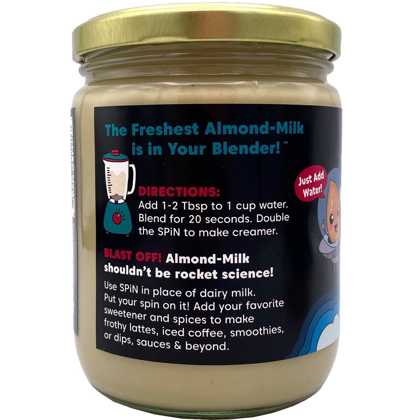 SPiN: Almond Milk - Unsweetened, Organic