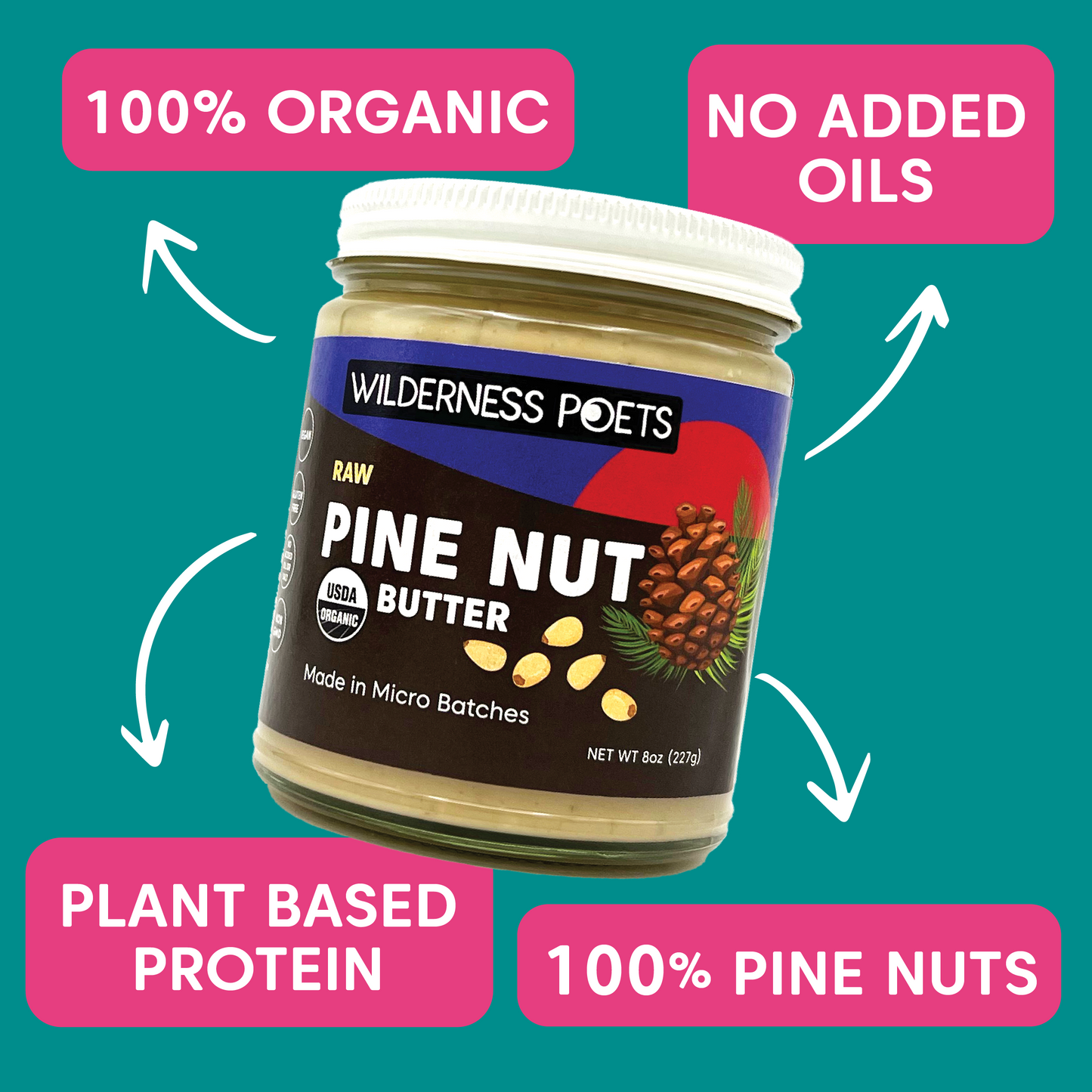 Pine Nut Butter - Organic