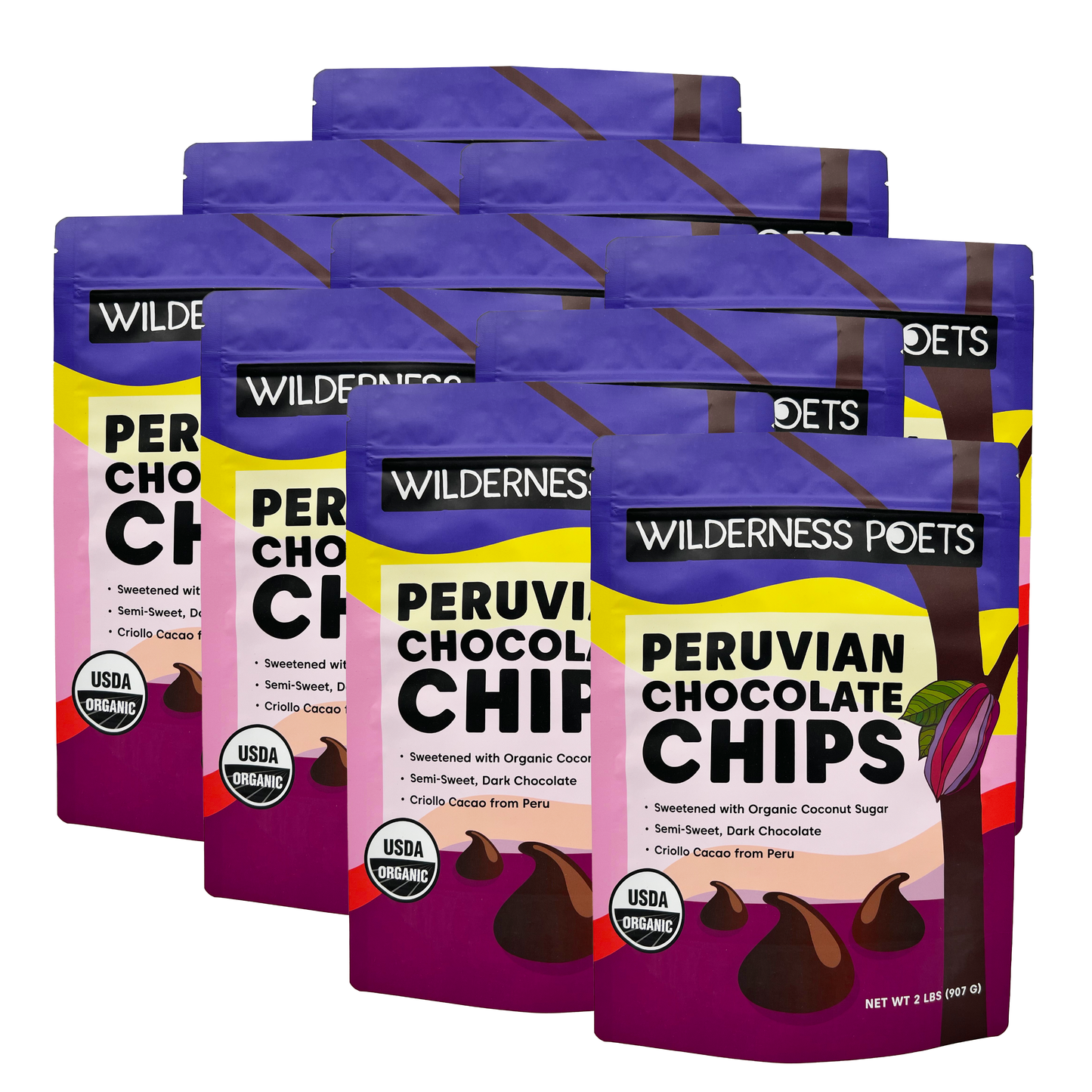 Chocolate Chips  - Organic, Coconut-Sweetened