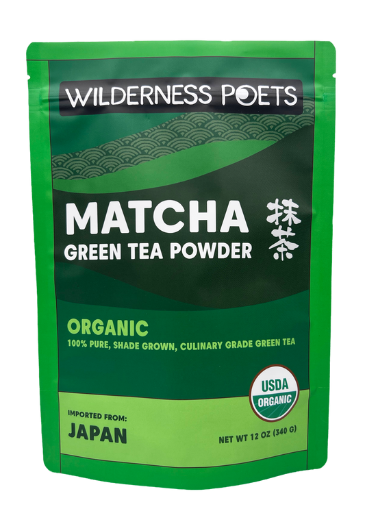 Matcha Green Tea Powder - Culinary Grade, Organic