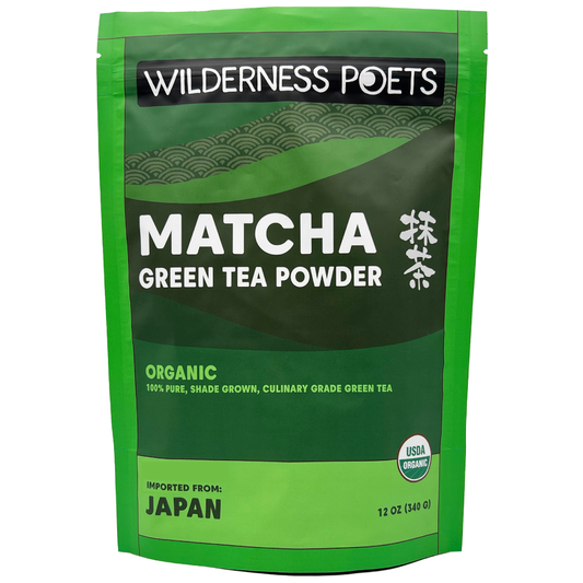 Matcha Green Tea Powder - Culinary Grade, Organic