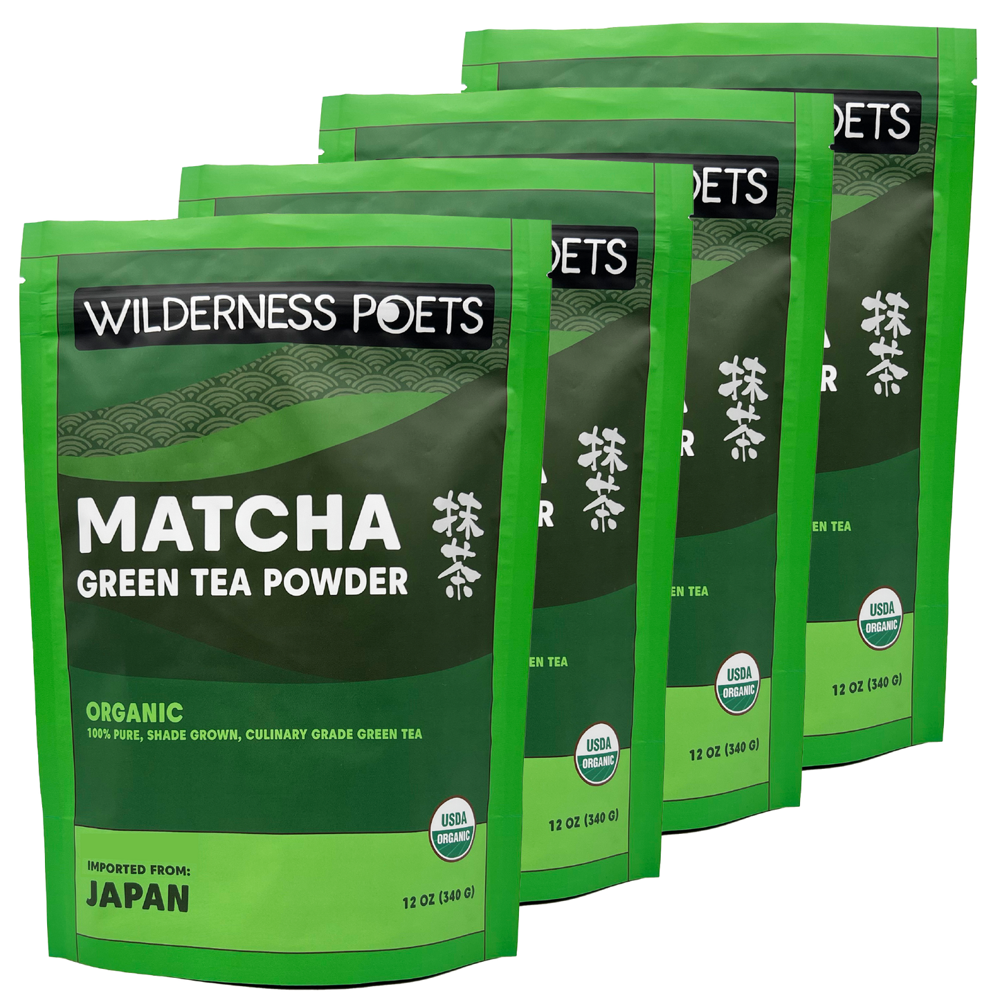 Matcha Green Tea Powder - Culinary Grade, Organic