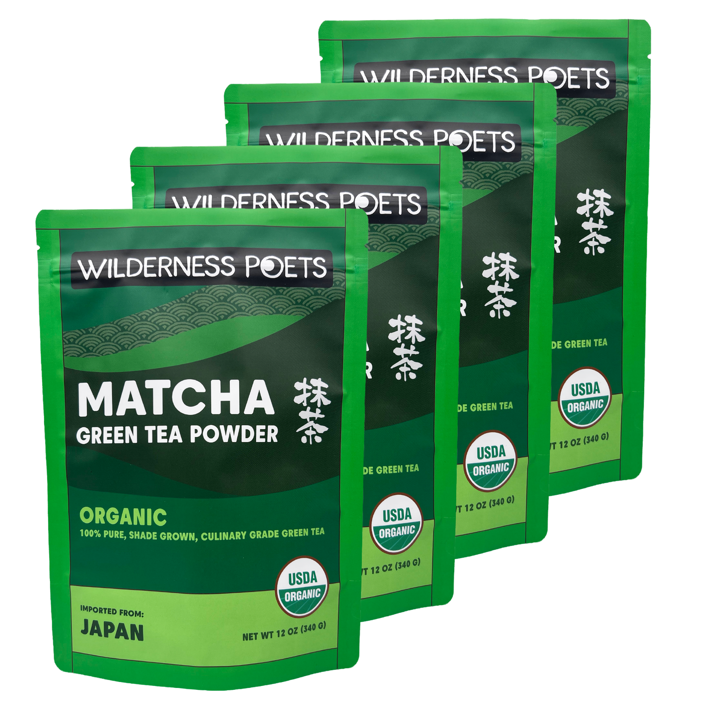 Matcha Green Tea Powder - Culinary Grade, Organic