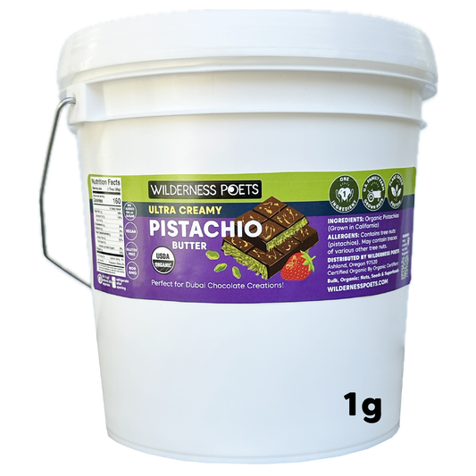 Pistachio Butter - Organic, ULTRA CREAMY