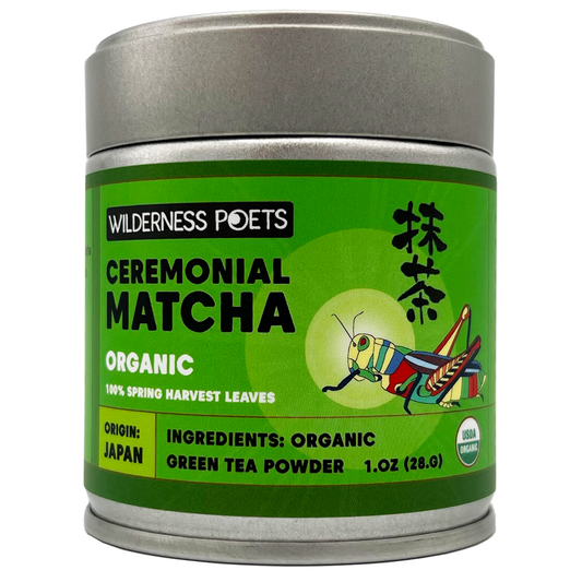 Matcha Green Tea Powder - Ceremonial Grade, Organic