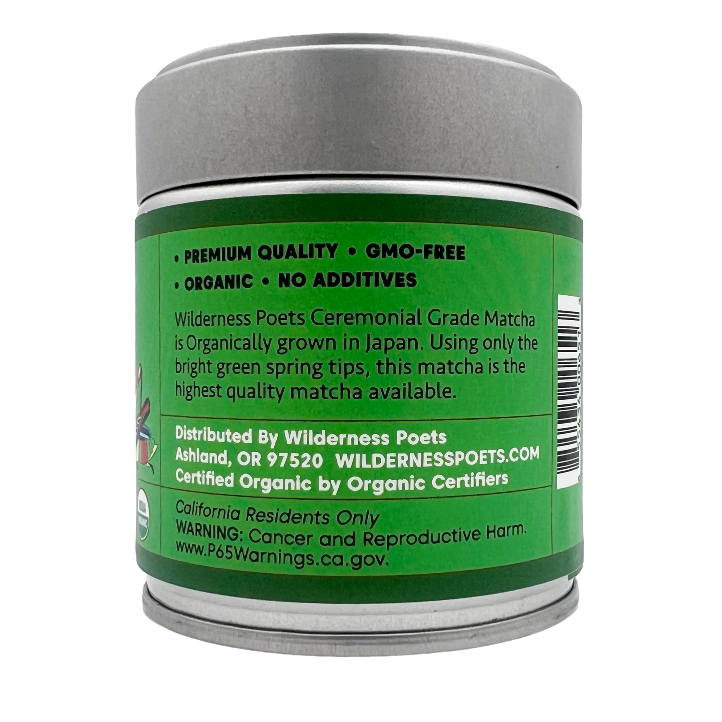Matcha Green Tea Powder - Ceremonial Grade, Organic