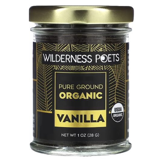 Vanilla Powder - Pure Tahitian Ground Vanilla Beans, Organic