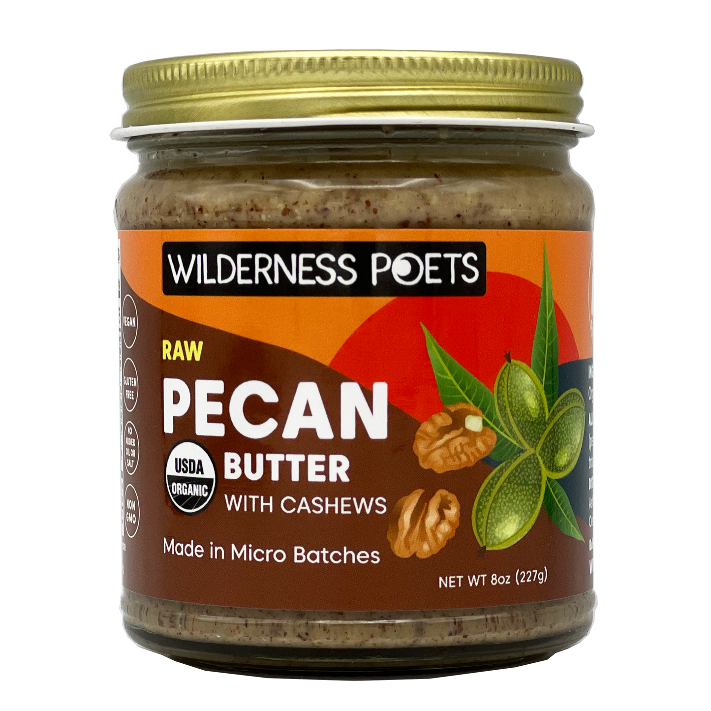 Pecan Butter with Cashews - Organic