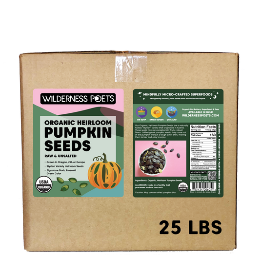 Heirloom Pumpkin Seeds - Organic, Raw