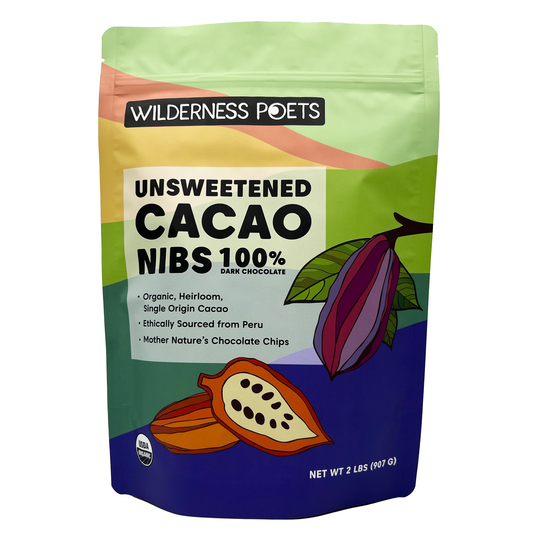 Cacao Nibs - Unsweetened, Organic