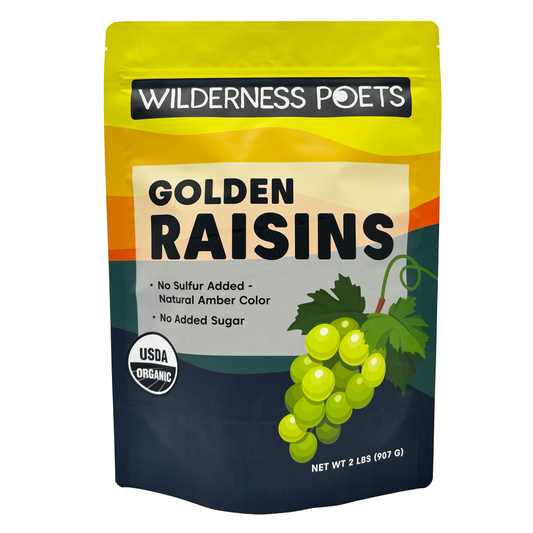 Golden Raisins - Organic, No Sulfur Added