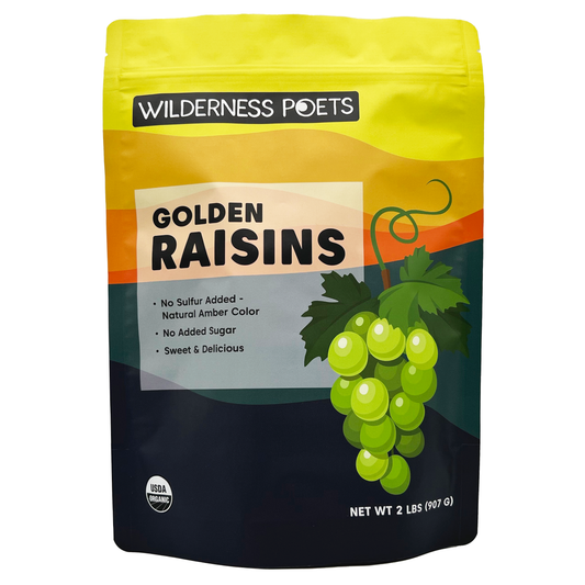 Golden Raisins - Organic, No Sulfur Added