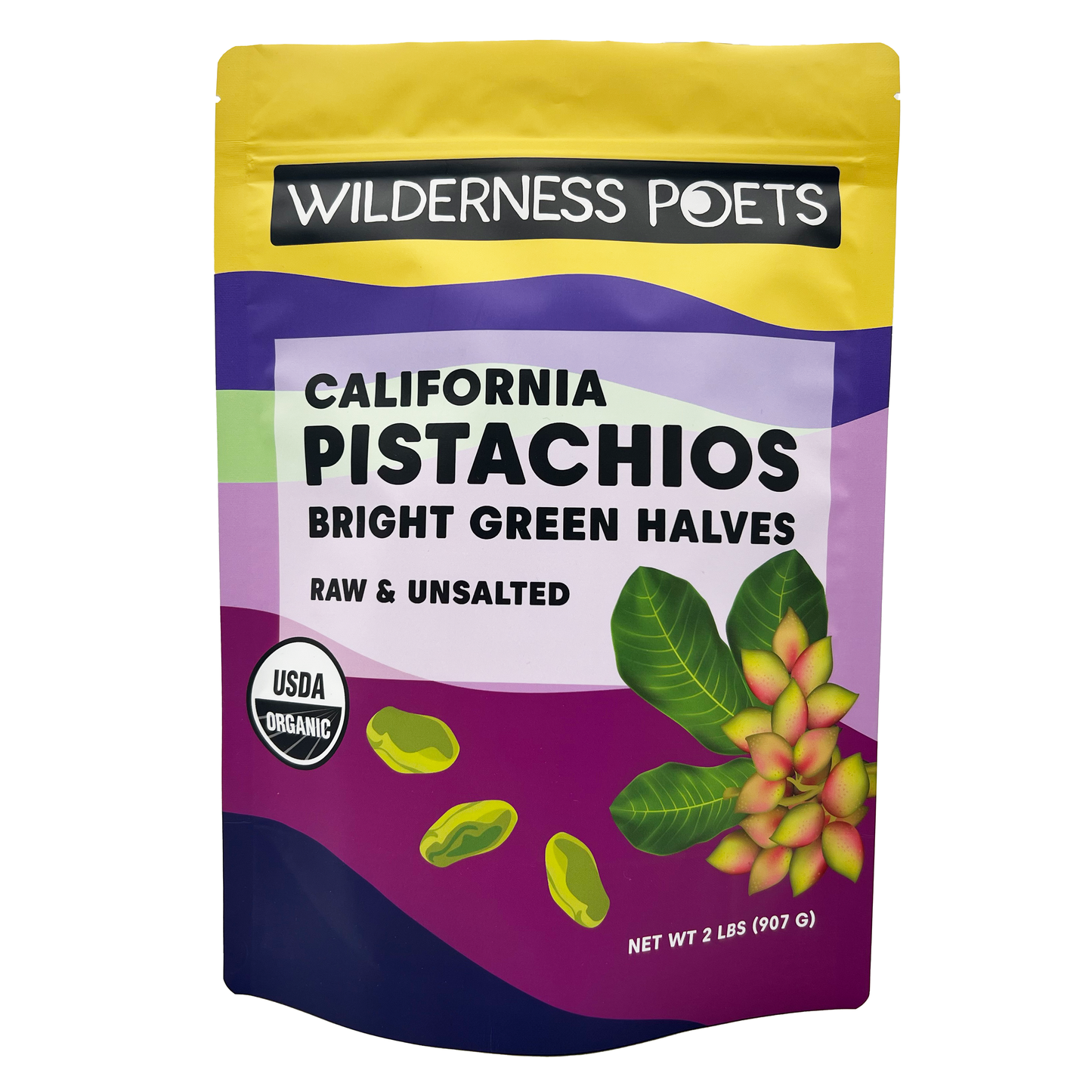Pistachio Halves - Organic, California