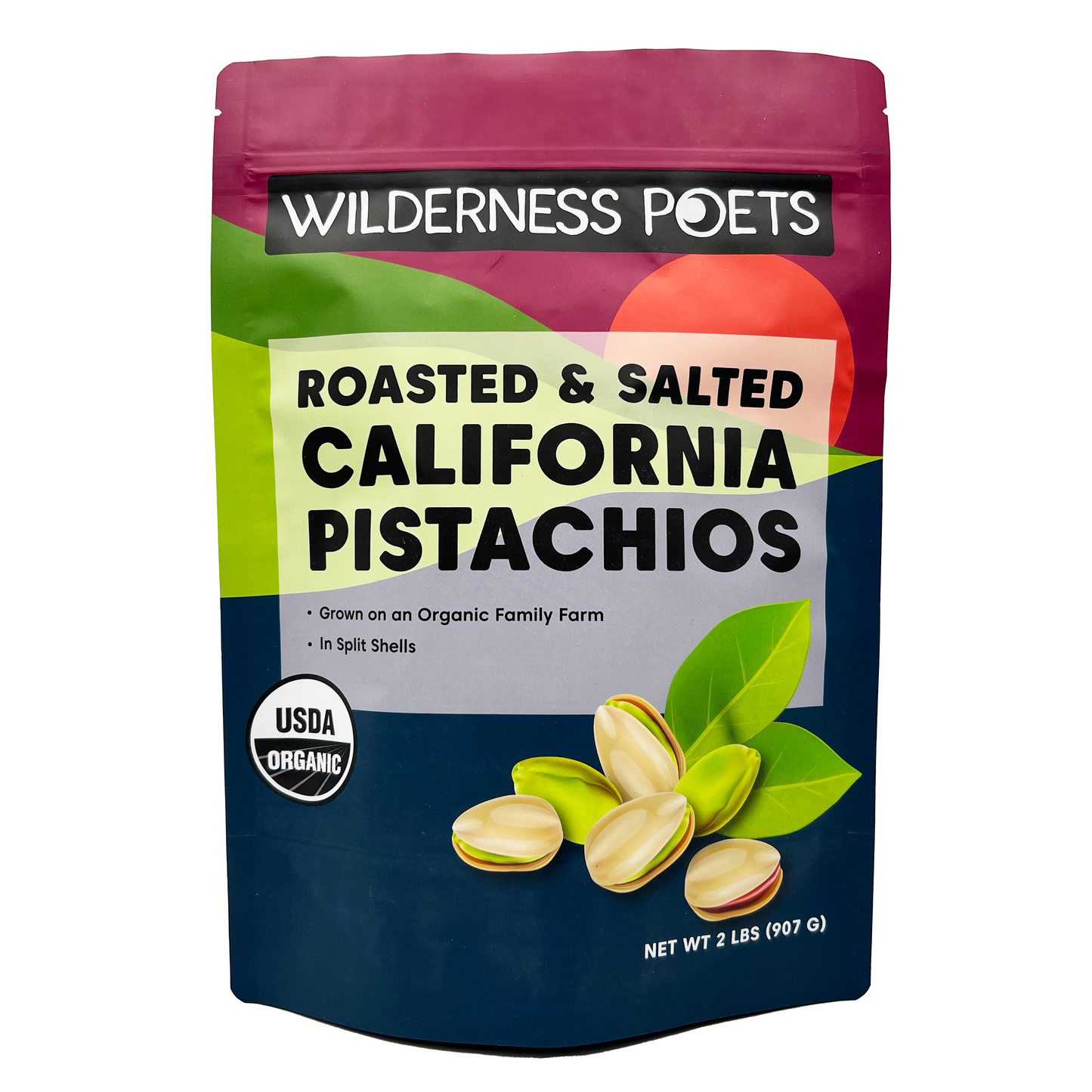 Pistachios - Roasted, Salted, Organic