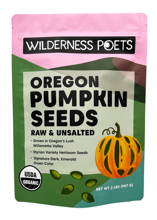 Oregon-Grown Pumpkin Seeds, Raw, Organic