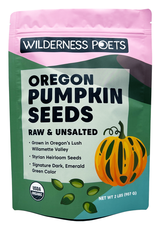 Pumpkin Seeds, Raw, Oregon-Grown, Organic