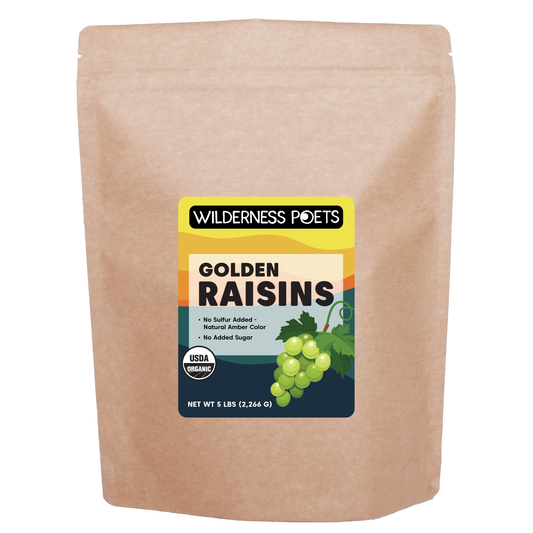 Golden Raisins - Organic, No Sulfur Added