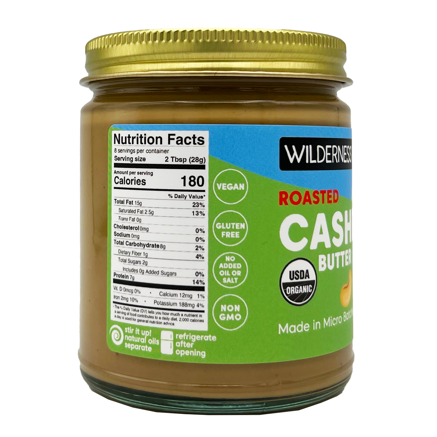 Roasted Cashew Butter - Roasted, Organic