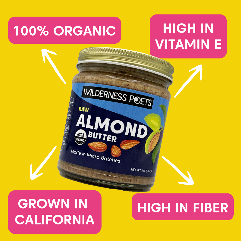 Almond Butter - Raw, Organic