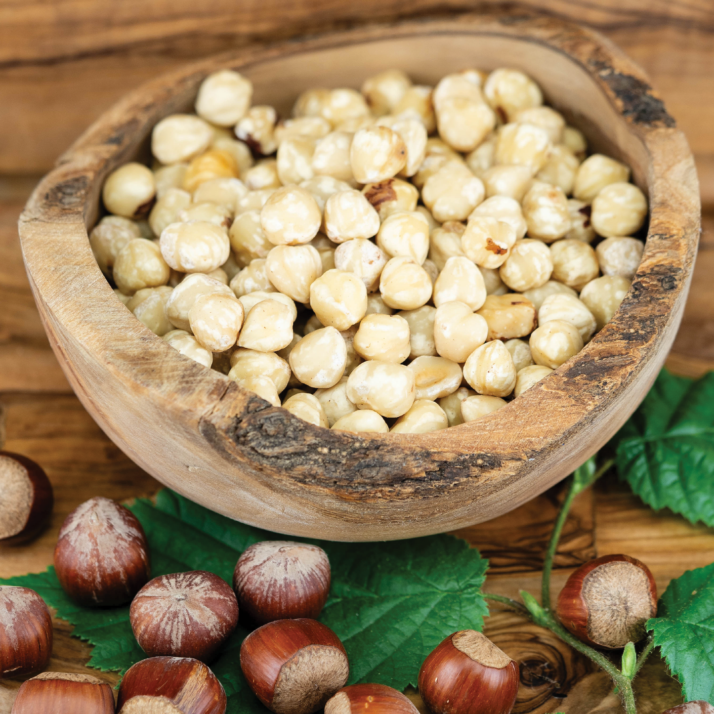 Hazelnuts - Blanched, Organic