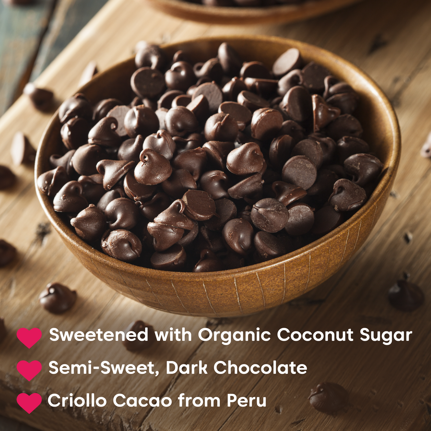 Chocolate Chips  - Organic, Coconut-Sweetened