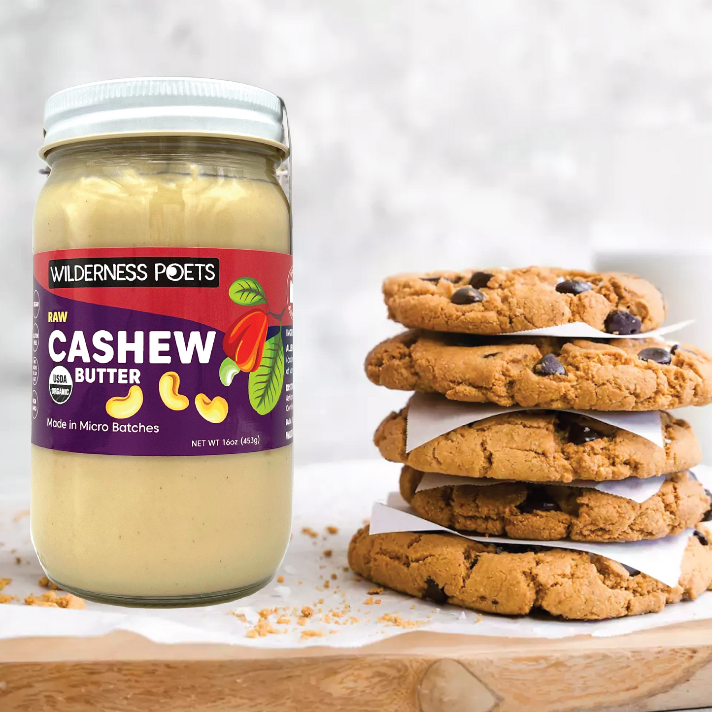 Cashew Butter - Raw, Organic