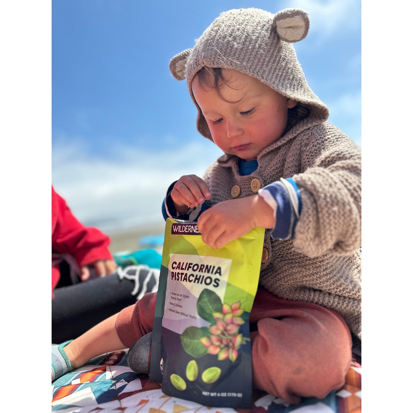 Pistachios - California Grown, Whole Kernels, Organic, No Shell