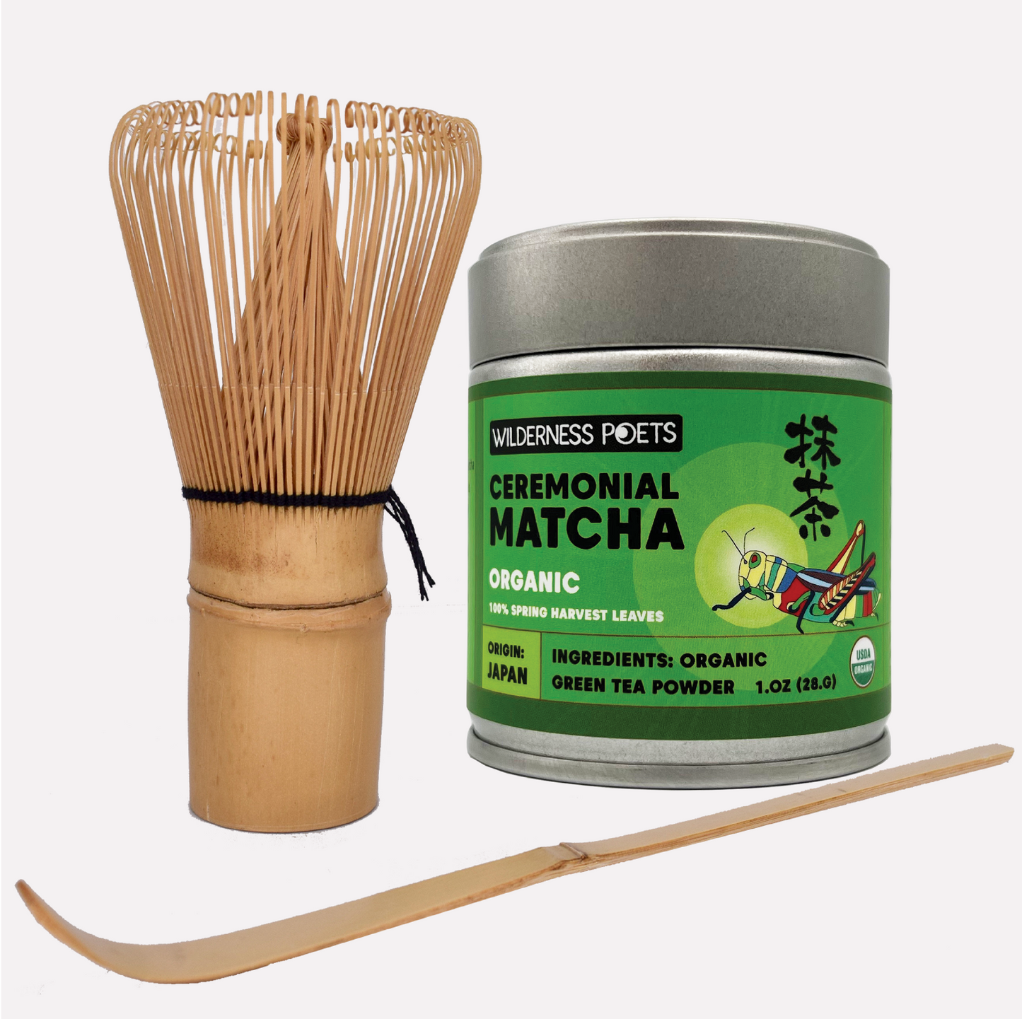 Matcha Green Tea Powder - Ceremonial Grade, Organic