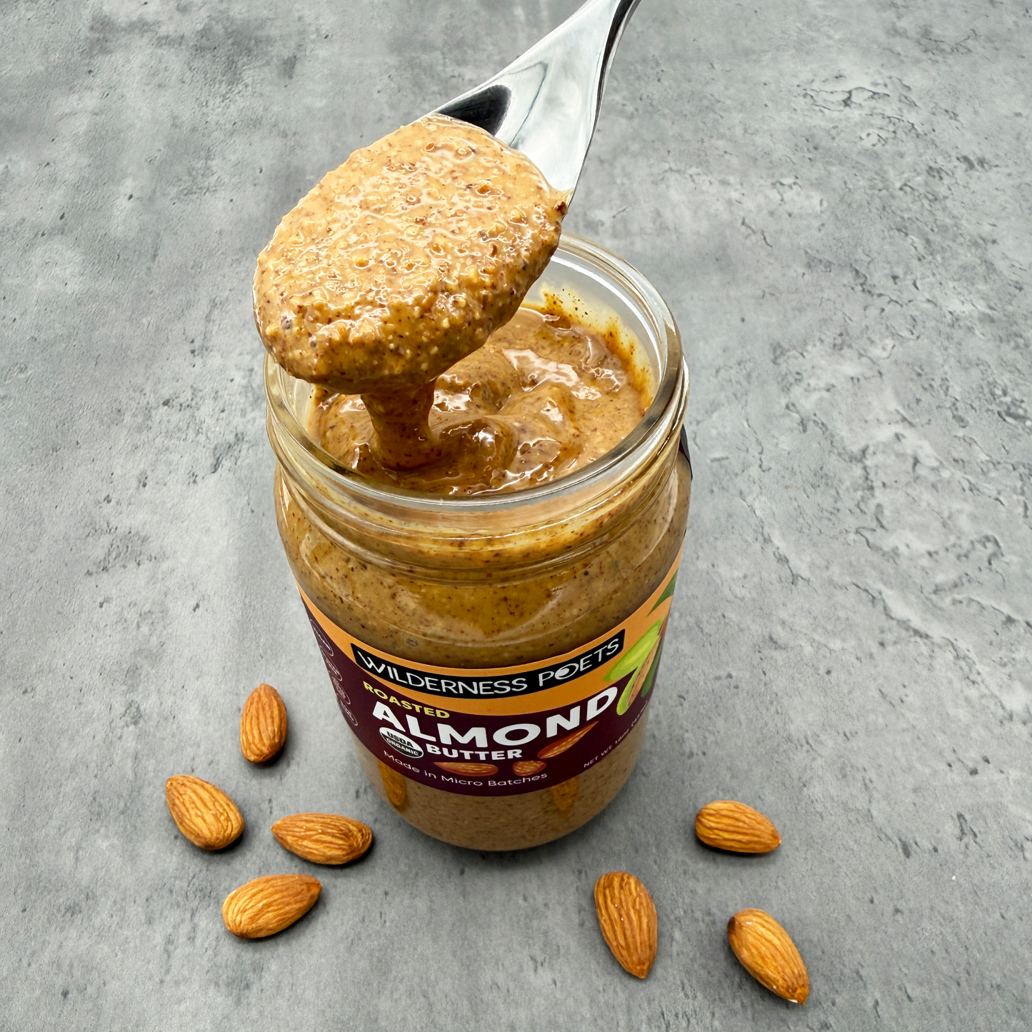 Almond Butter - Roasted, Organic