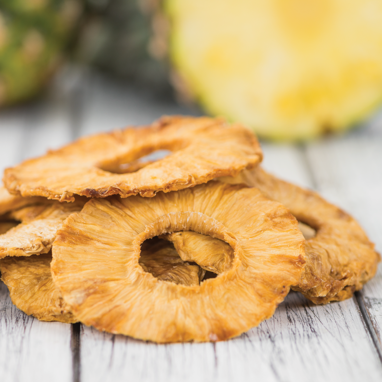 Pineapple Rings - Organic, Dried